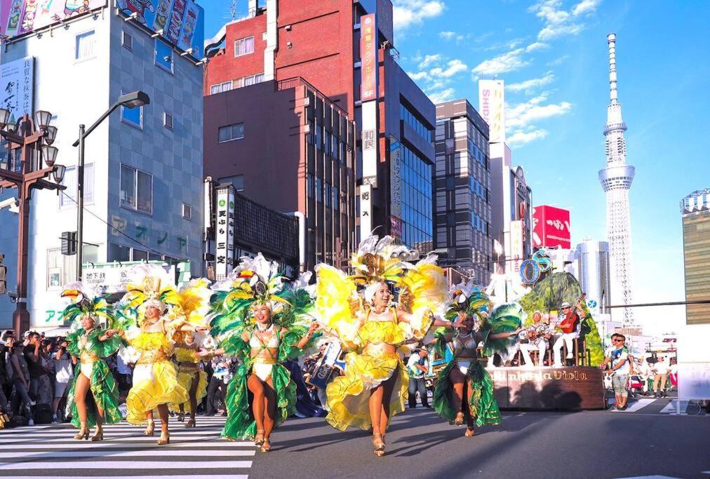 Апартаменти 203 Oshiage Sta 3Mins Walk! Wi-Fi Elevator 4Pax Токіо Екстер'єр фото